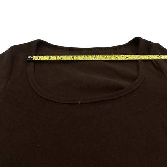NWT Dazy Scoop Neck Sweater Dark Brown XL - Picture 8 of 9